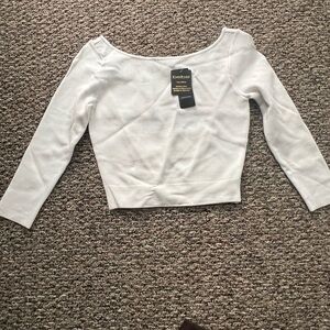 Brand new bebe knitted cropped sweater